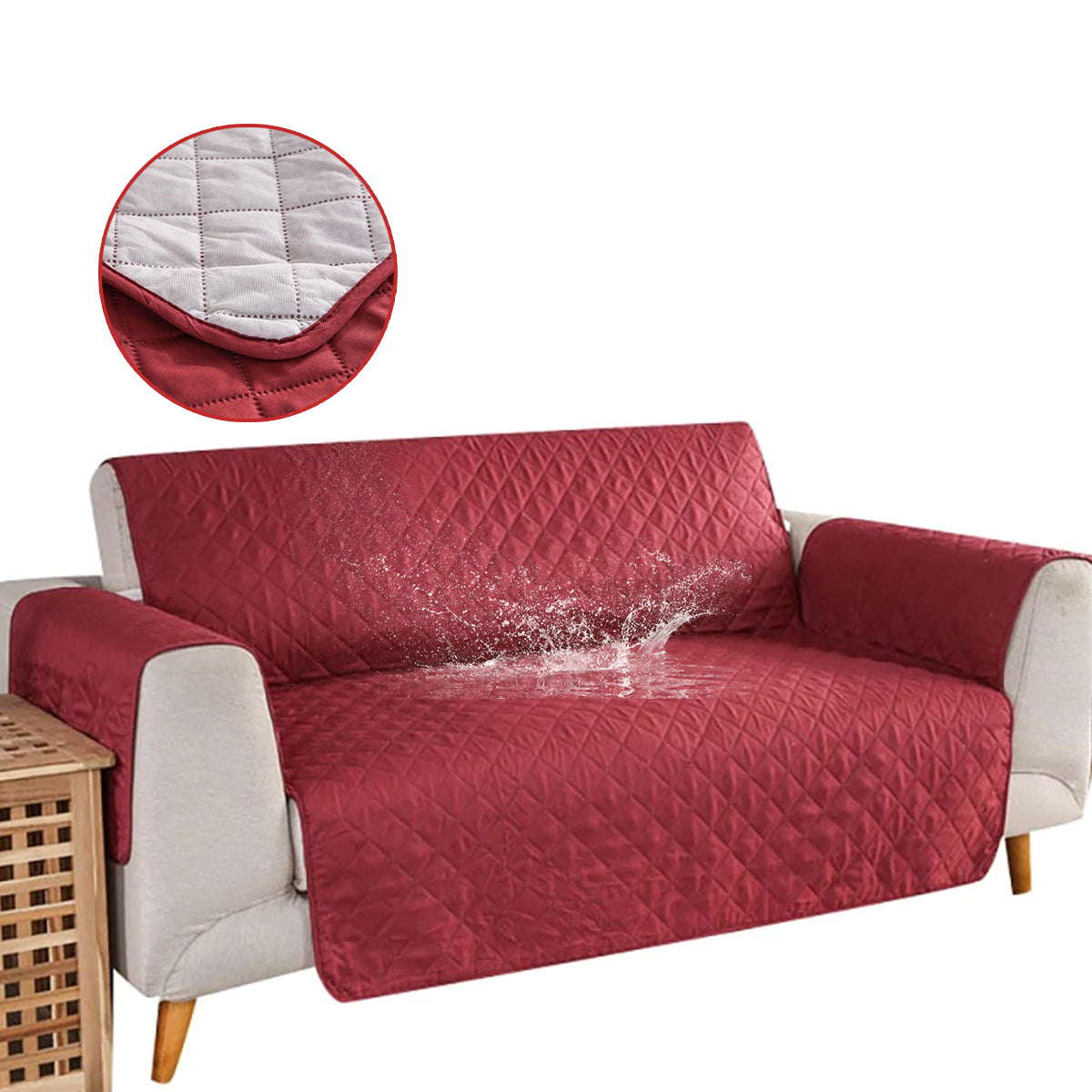 Anti-slidstærk Sofa Beskytter