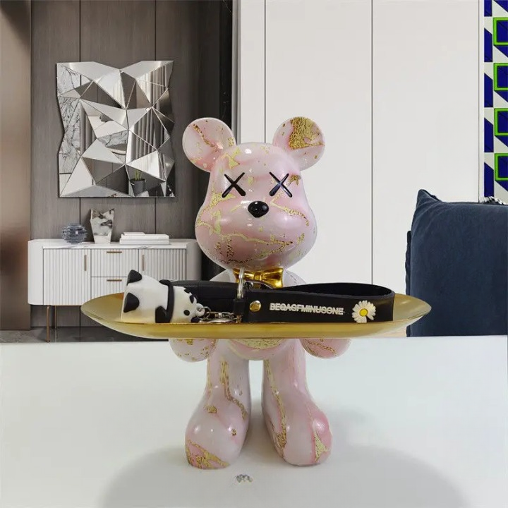 CraftBear - Berenstatue med Bakke