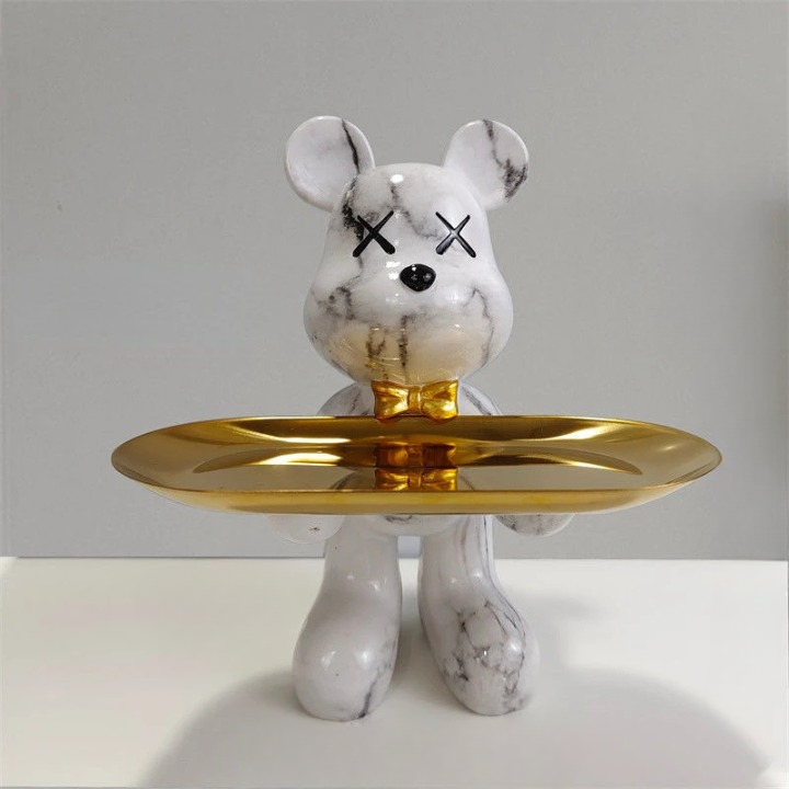 CraftBear - Berenstatue med Bakke