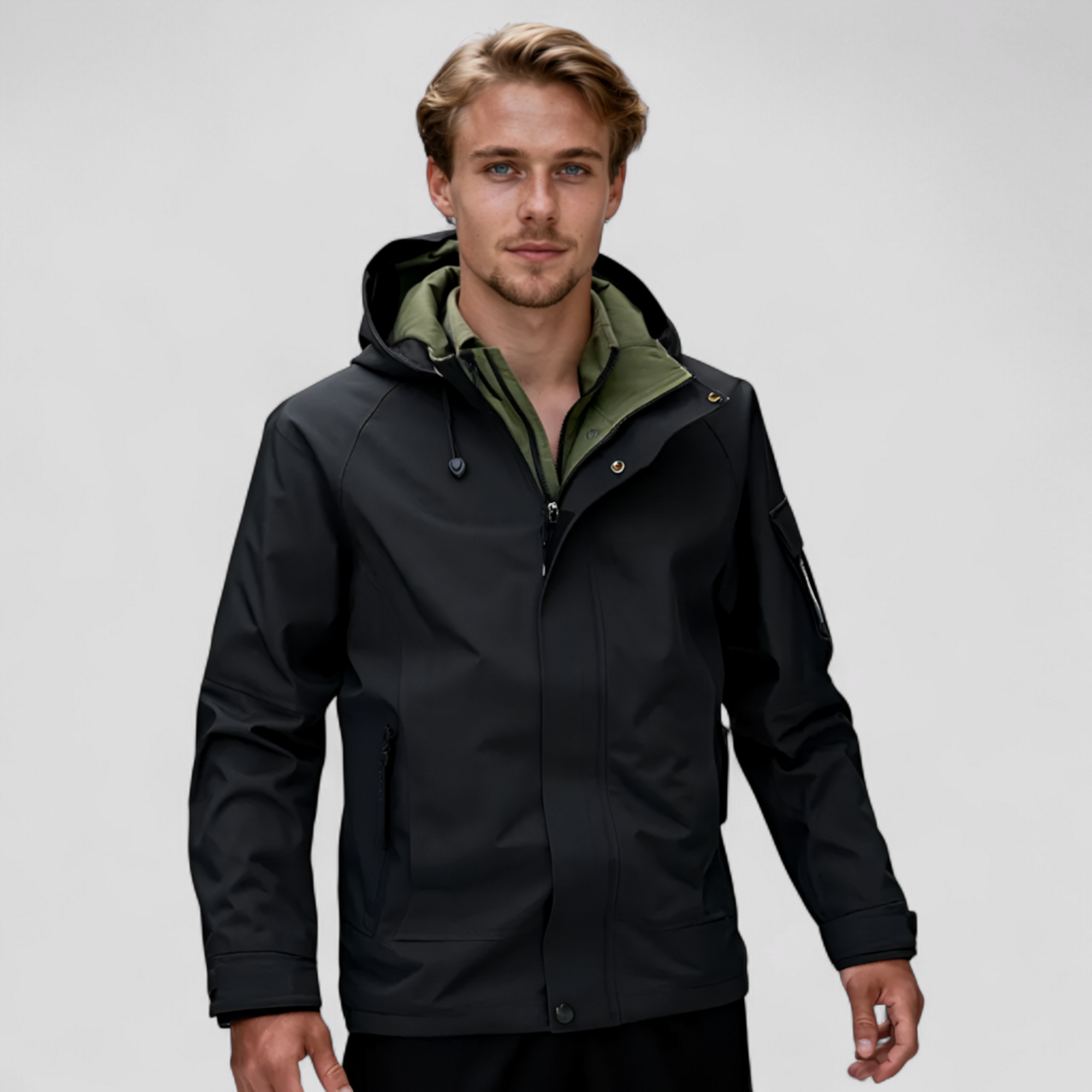 Alsidig Herrejakke til Forår og Efterår