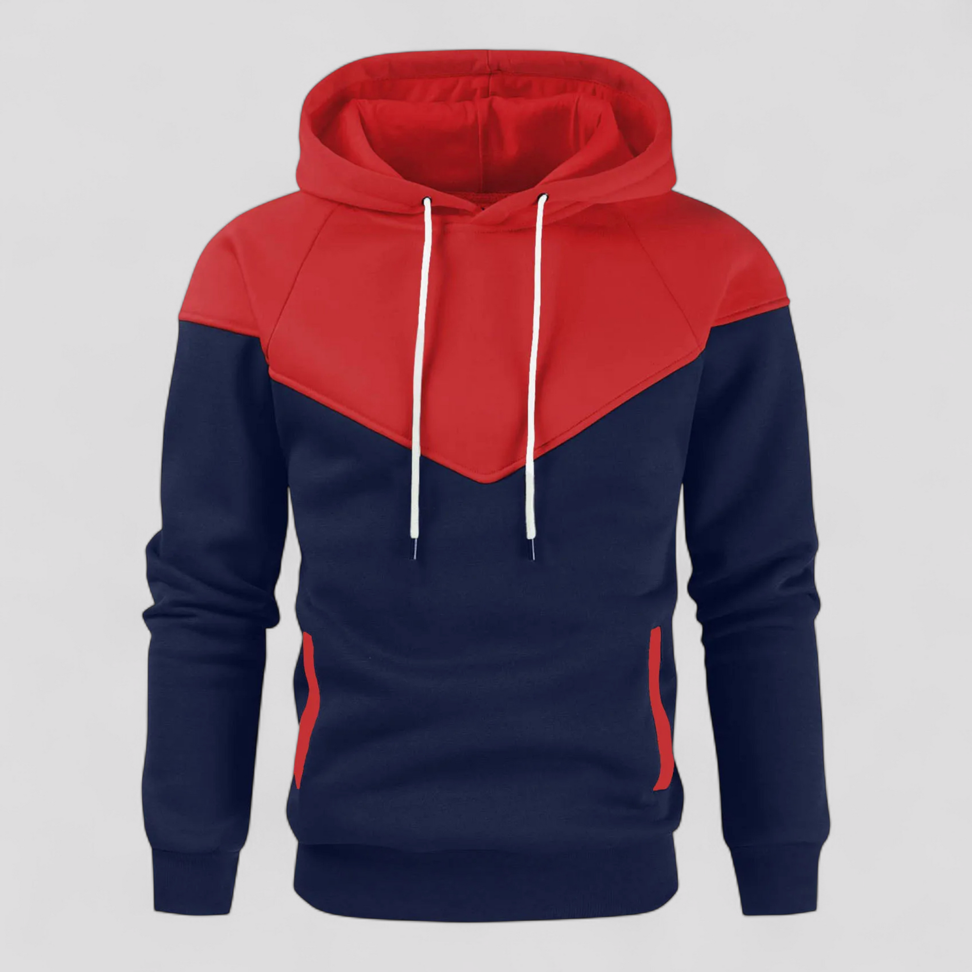 Casual Fleece Hættetrøje til Mænd