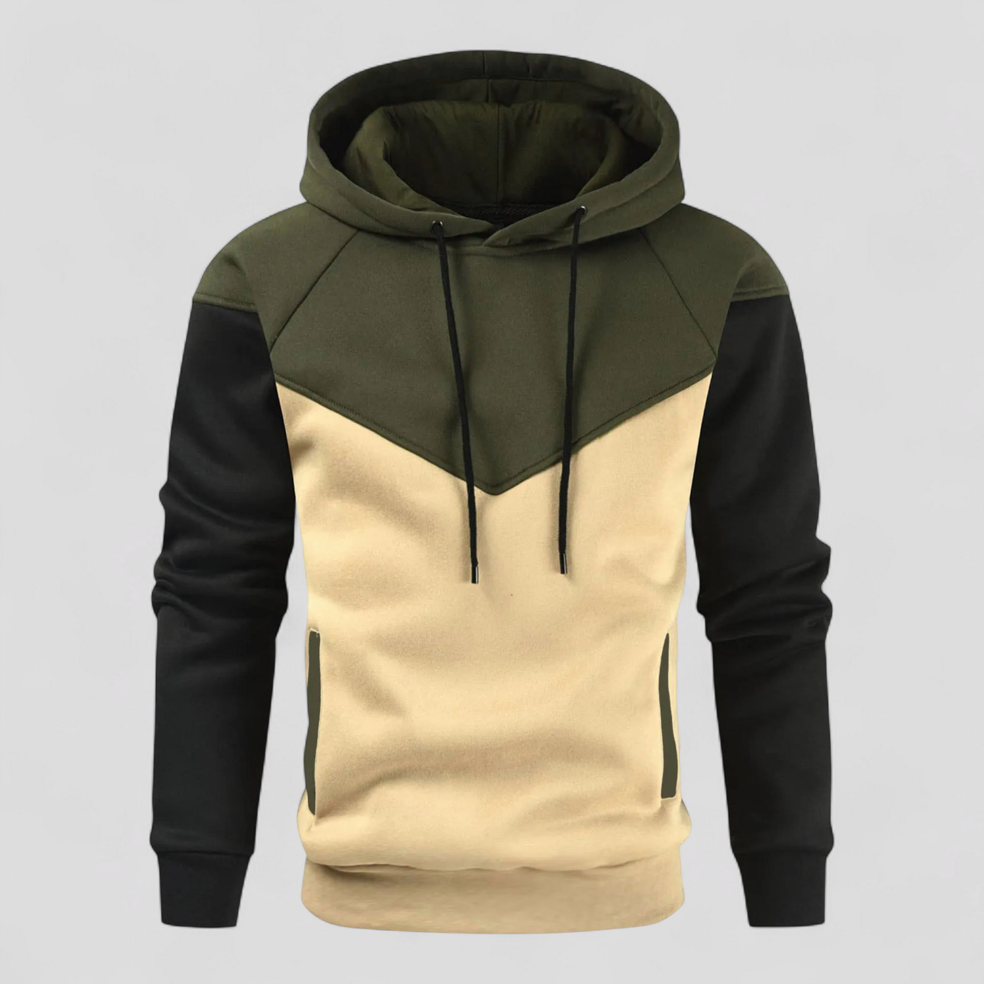 Casual Fleece Hættetrøje til Mænd