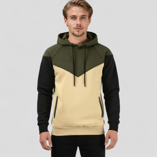 Casual Fleece Hættetrøje til Mænd