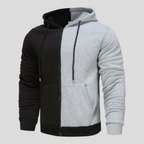 Casual Hættetrøje med Lynlås til Mænd