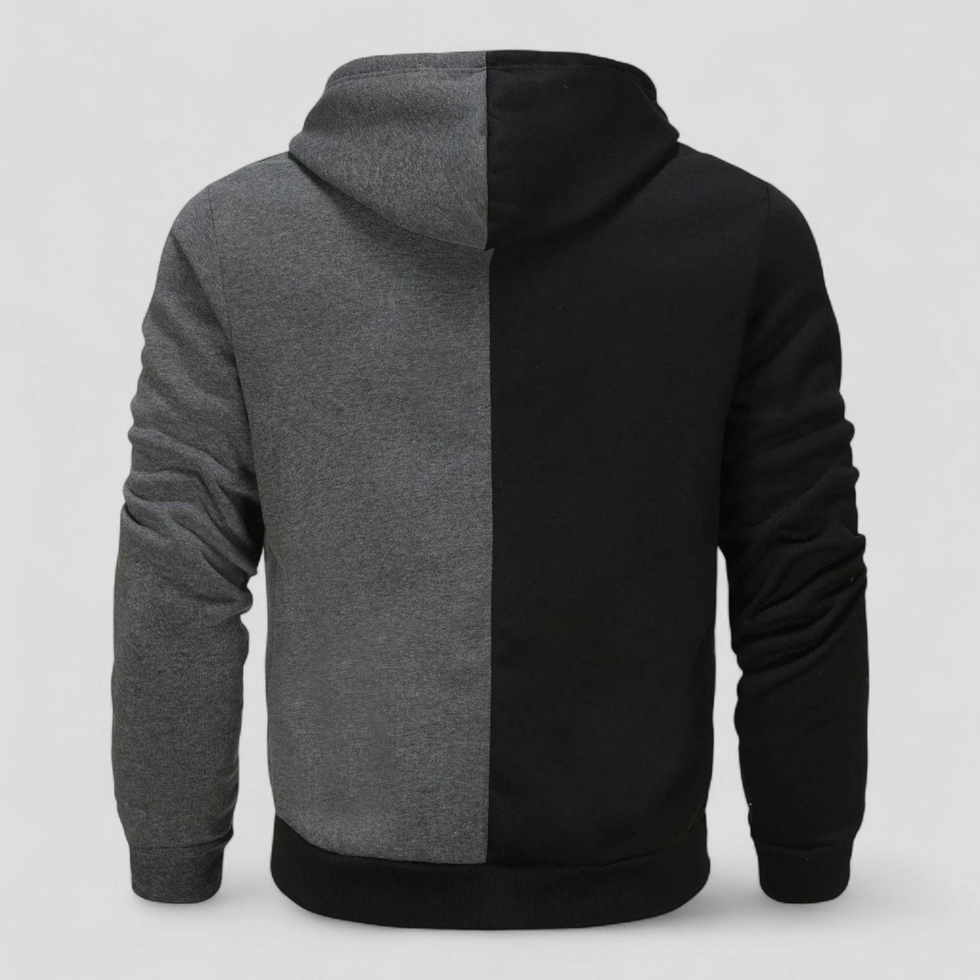 Casual Hættetrøje med Lynlås til Mænd