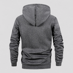 Fleecetrøje til Herre med Halv Lynlås