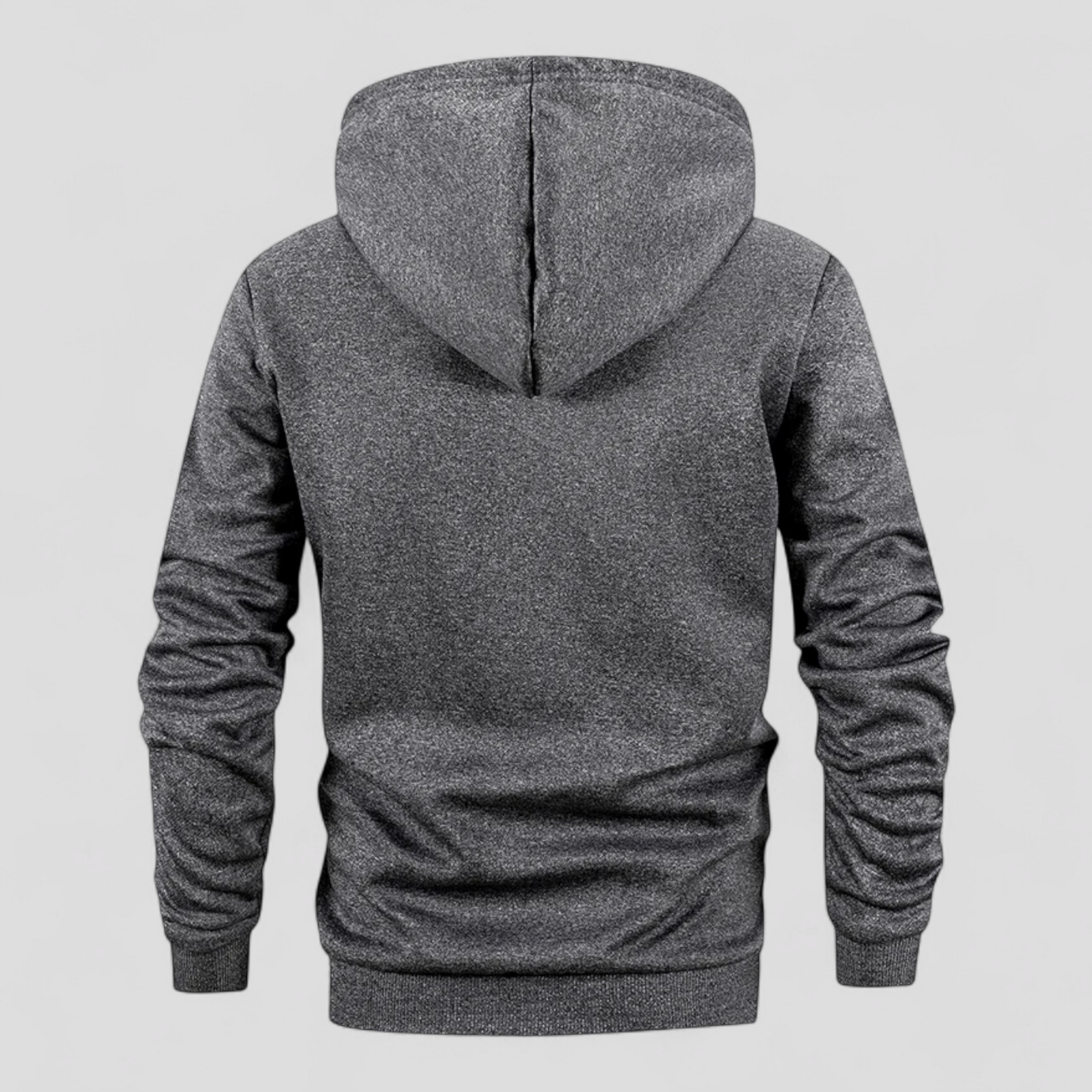 Fleecetrøje til Herre med Halv Lynlås