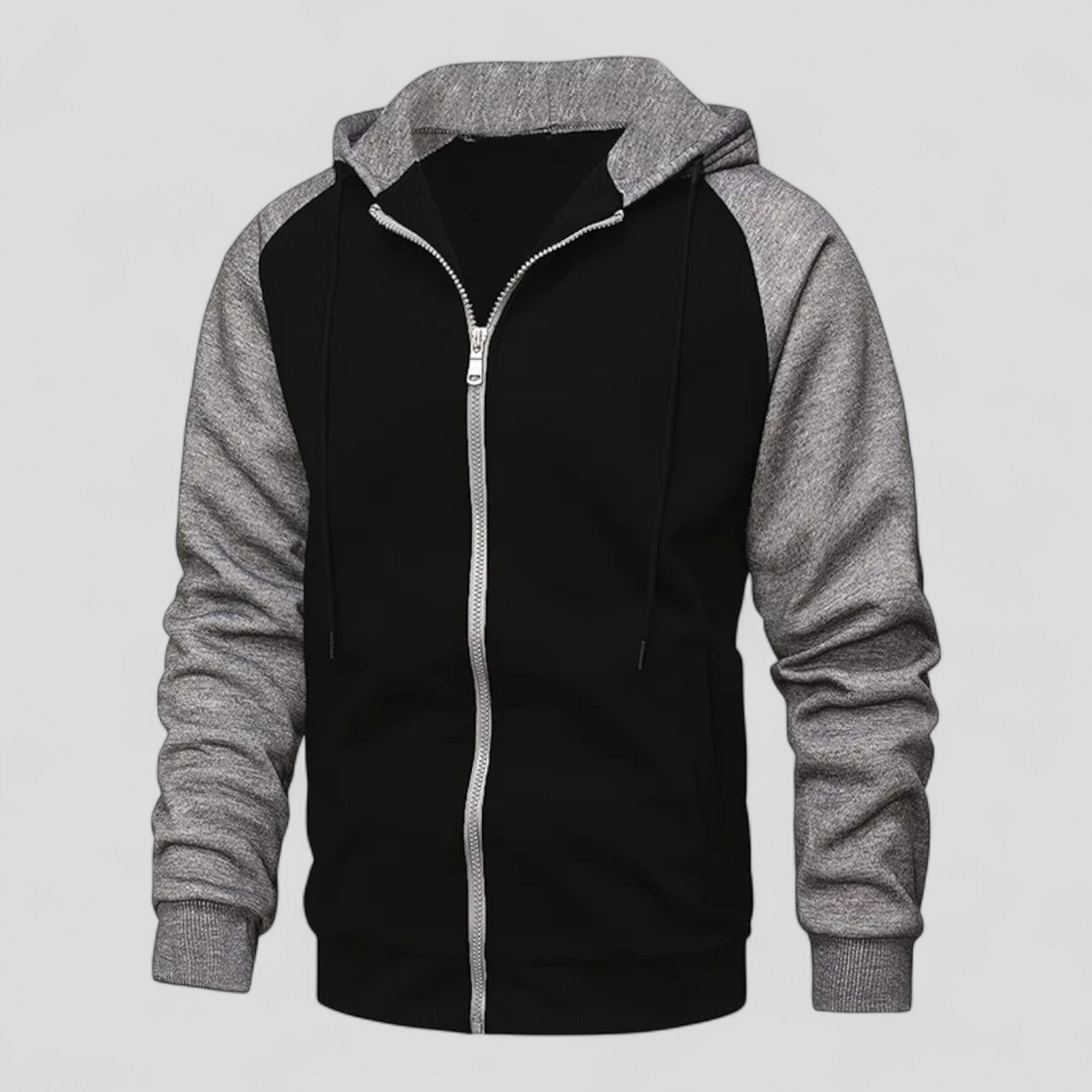 Hættetrøje Med Lynlås Til Mænds Sportstøj