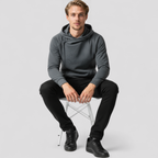 Hættetrøje med Lynlås til Mænd