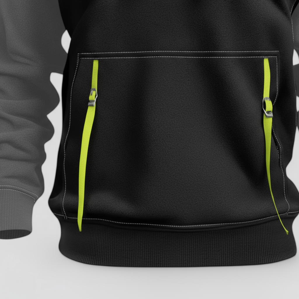 Hættetrøje med Lynlås til Mænd – Sportstøj