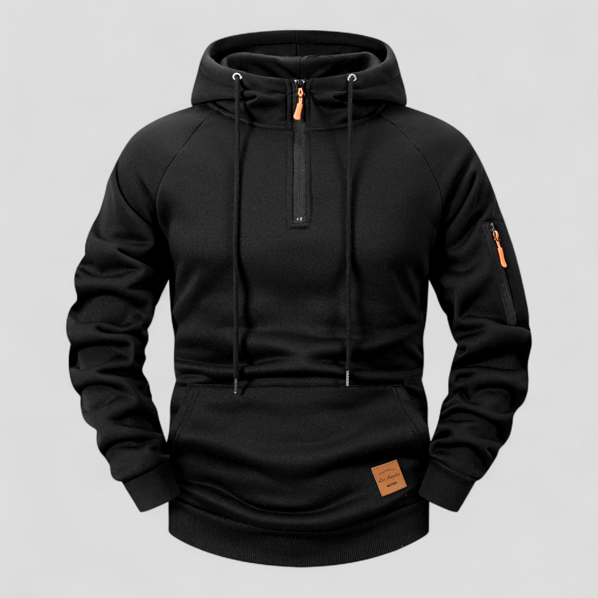 Hættetrøje med Lynlås til Mænd – Sportstøj