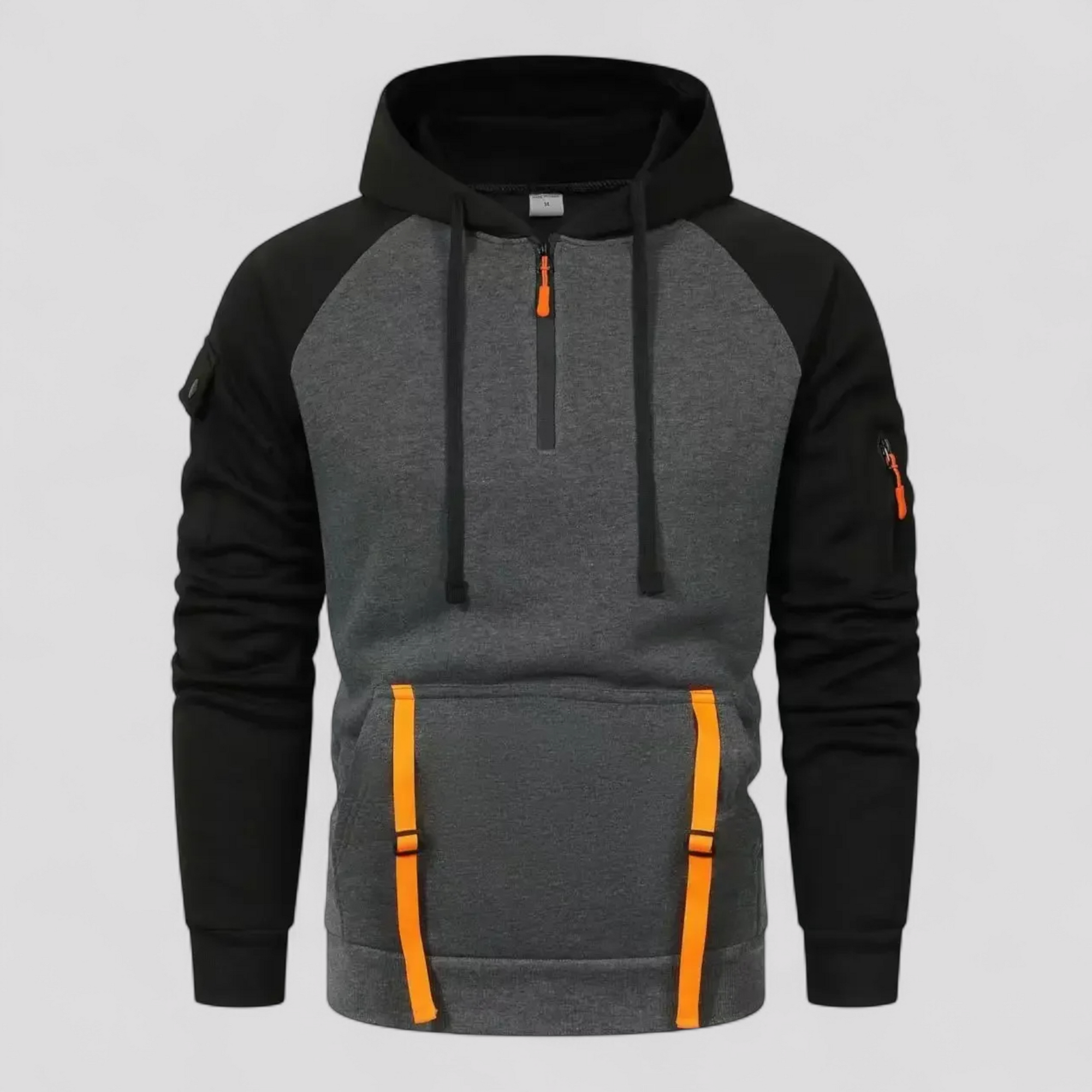 Hættetrøje med Lynlås til Mænd – Sportstøj