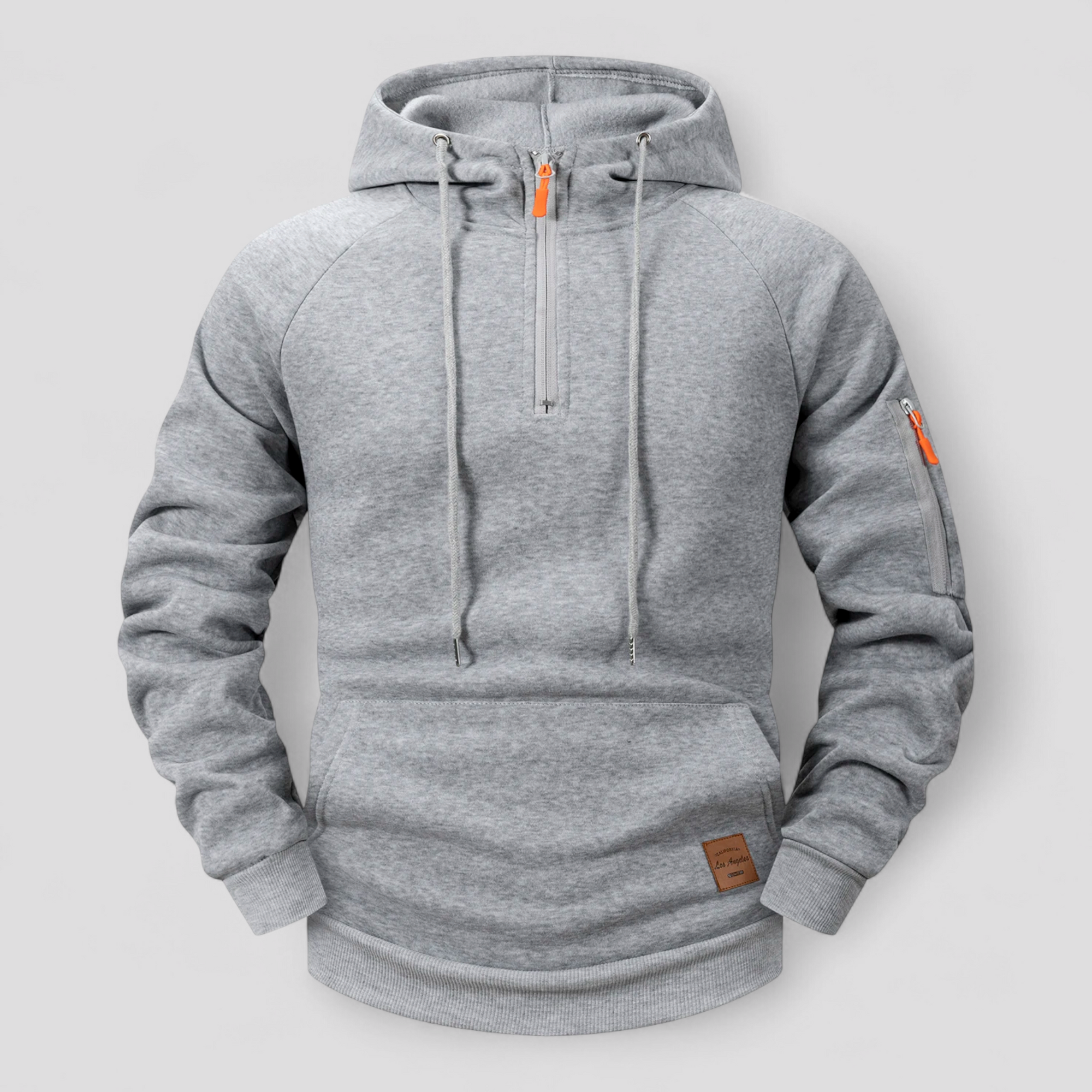 Hættetrøje med Lynlås til Mænd – Sportstøj