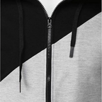 Hættetrøje med Lynlås til Mænd - Sportstøj