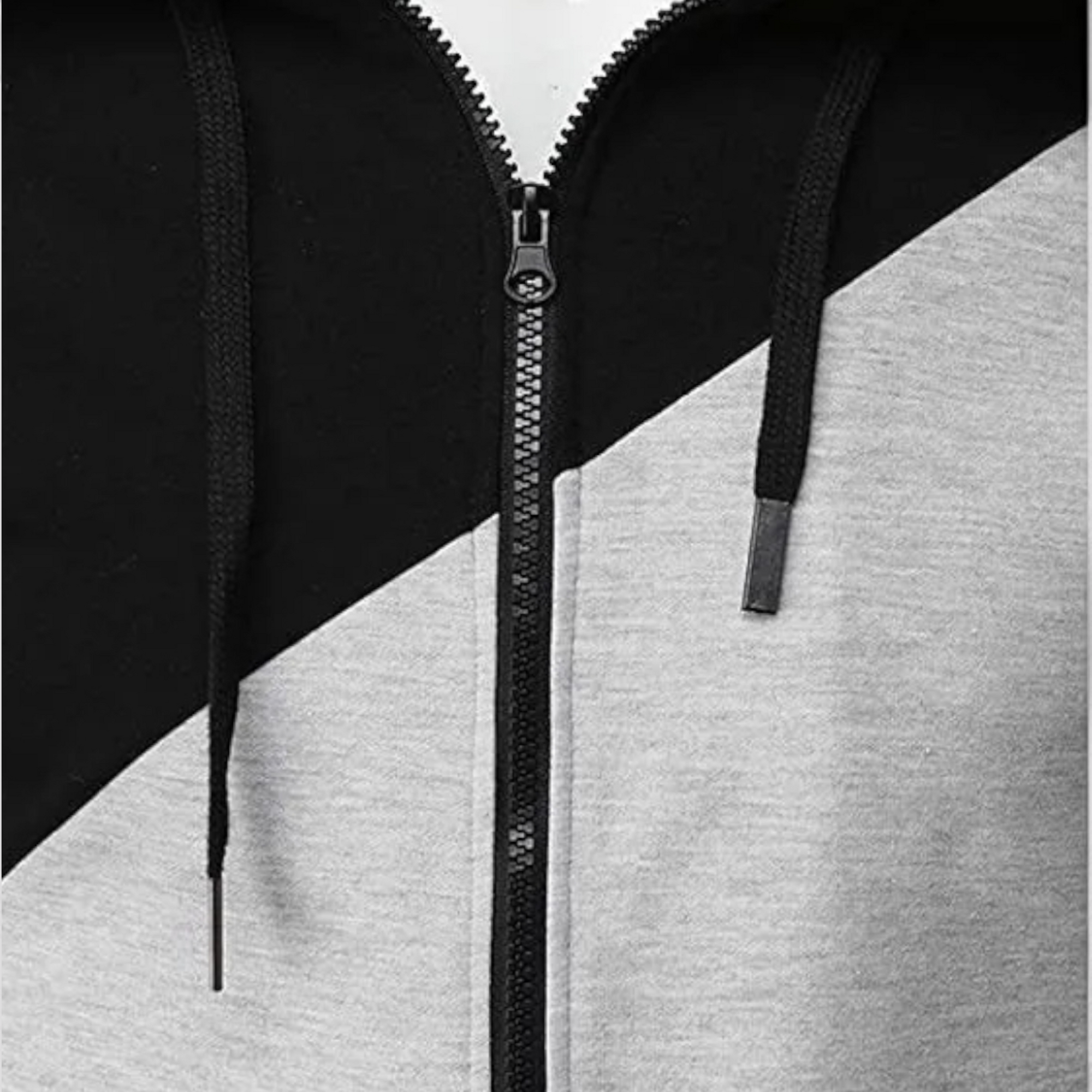 Hættetrøje med Lynlås til Mænd - Sportstøj