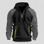 Hættetrøje med Lynlås til Mænd – Sportstøj