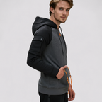 Hættetrøje med Lynlås til Mænd – Sportstøj