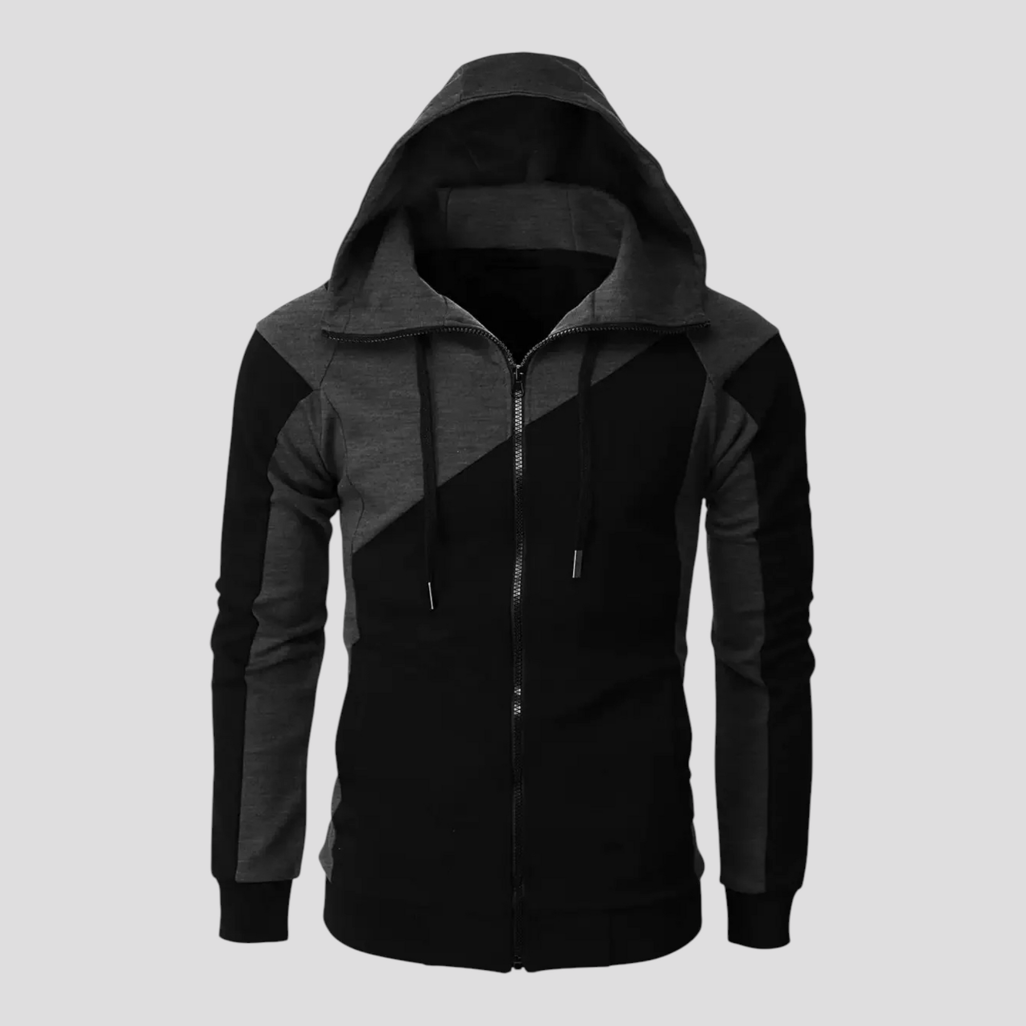 Hættetrøje med Lynlås til Mænd - Sportstøj