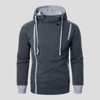 Hættetrøje til Mænd med Lynlås – Sportstøj