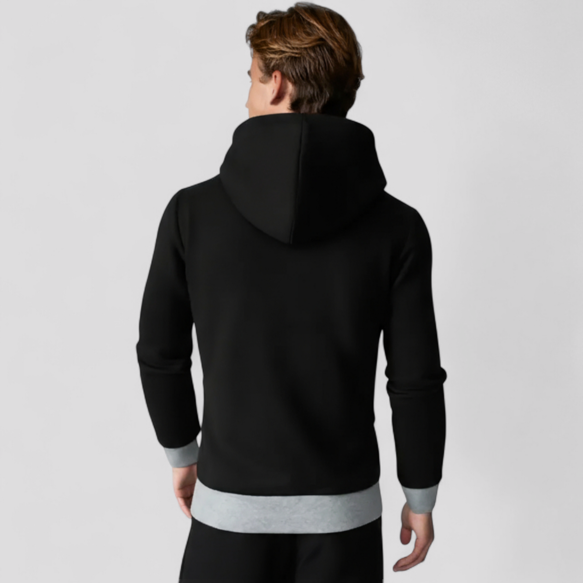 Hættetrøje til Mænd med Lynlås – Sportstøj