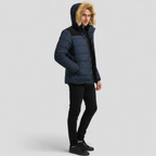 Herre Fleece Jakke med Hætte til Udendørsbrug