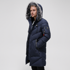 Herre Trendy Vinterfrakke med Hætte