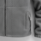 Herre Varm Fleece Jakke med Hætte