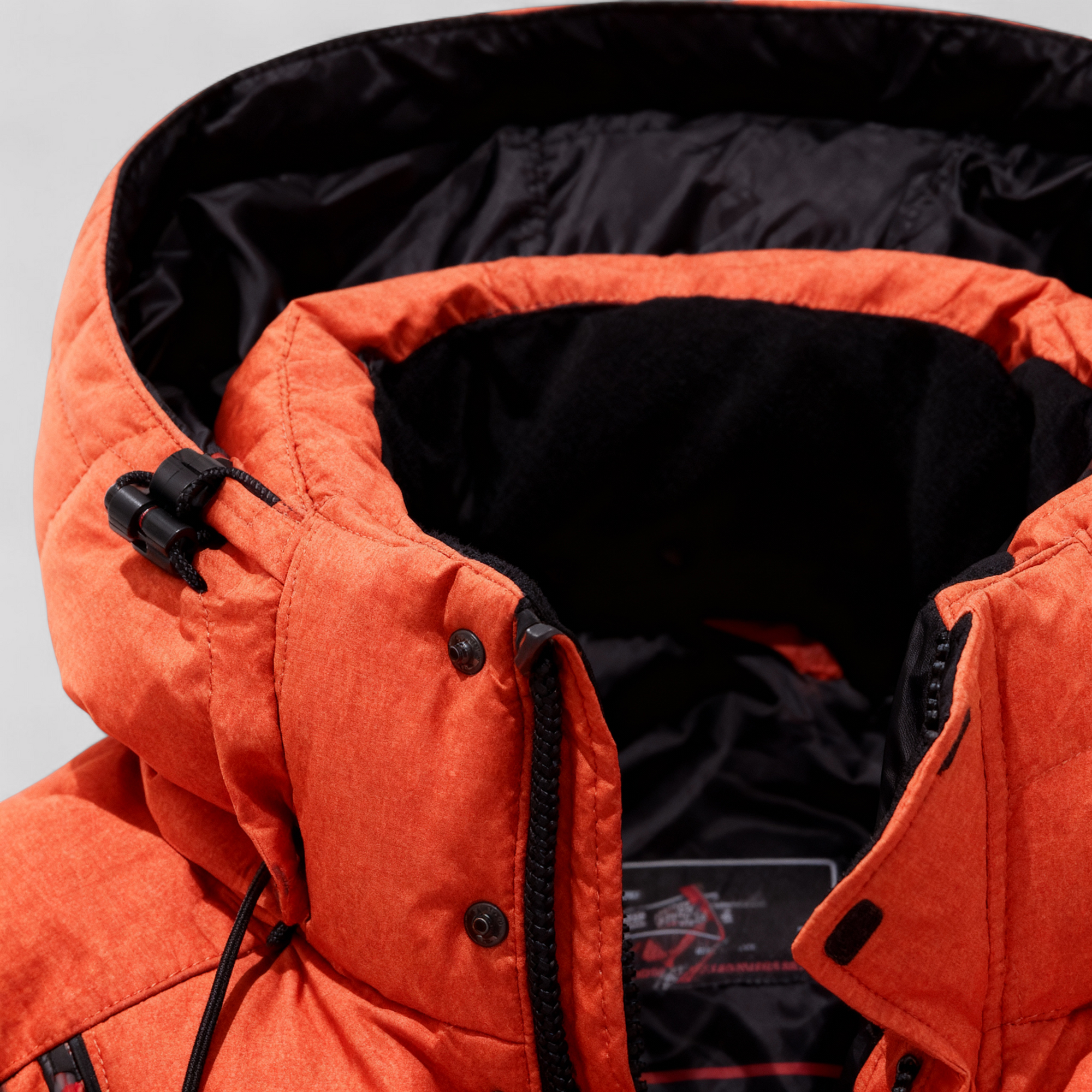 Herre Varm Vinterjakke Parka Med Lommer