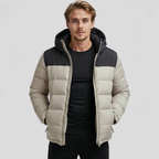 Herre Varm Vinterjakke til Udendørs Aktiviteter