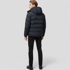 Herre Vindtæt Isoleret Jakke med Hætte