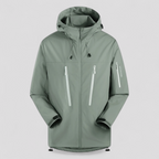 Herre Vindtæt Jakke til Vandring og Udendørs Aktiviteter