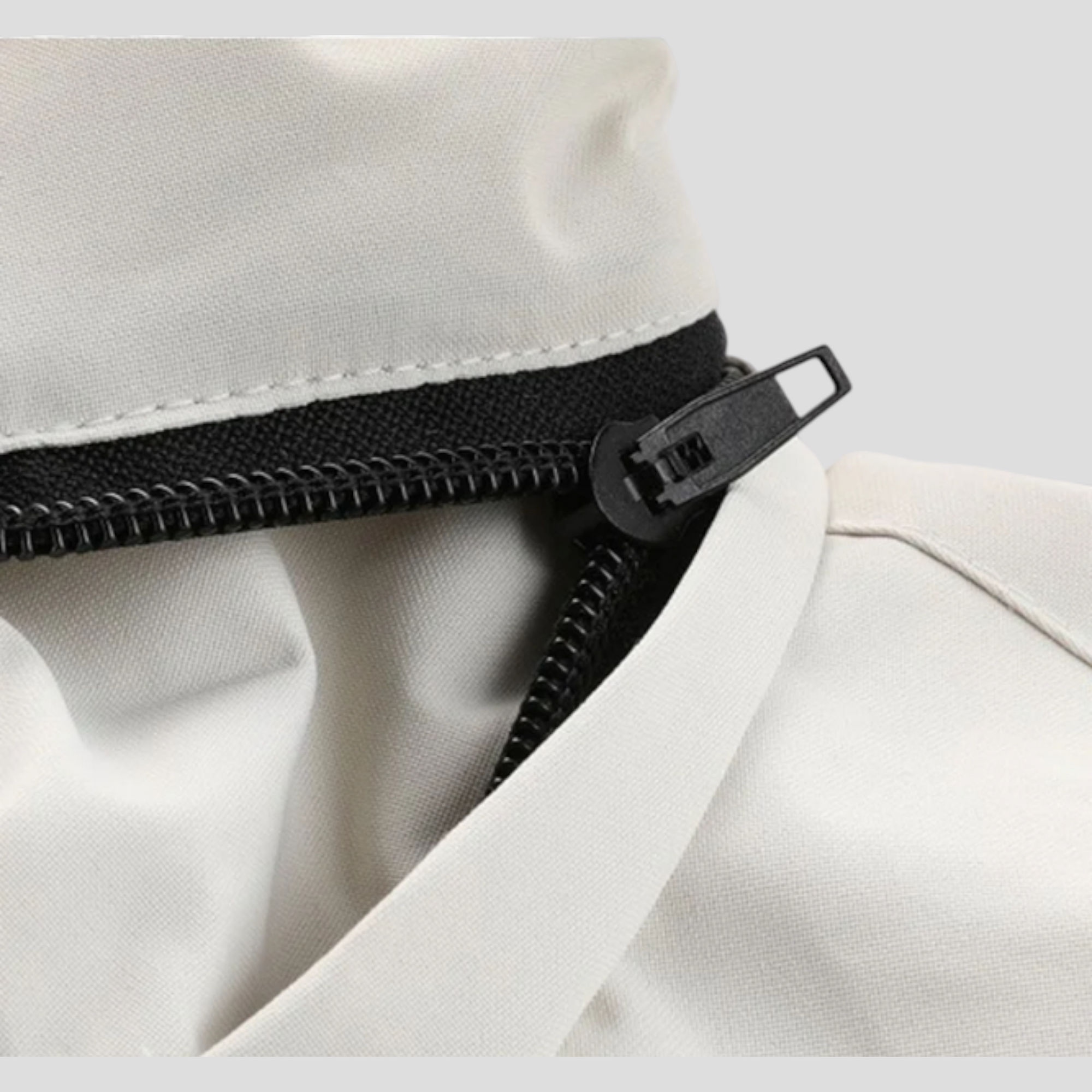 Herre Vindtæt Vinterjakke med Aftagelig Hætte