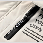 Herre Vindtæt Vinterjakke med Aftagelig Hætte