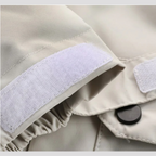 Herre Vindtæt Vinterjakke med Aftagelig Hætte