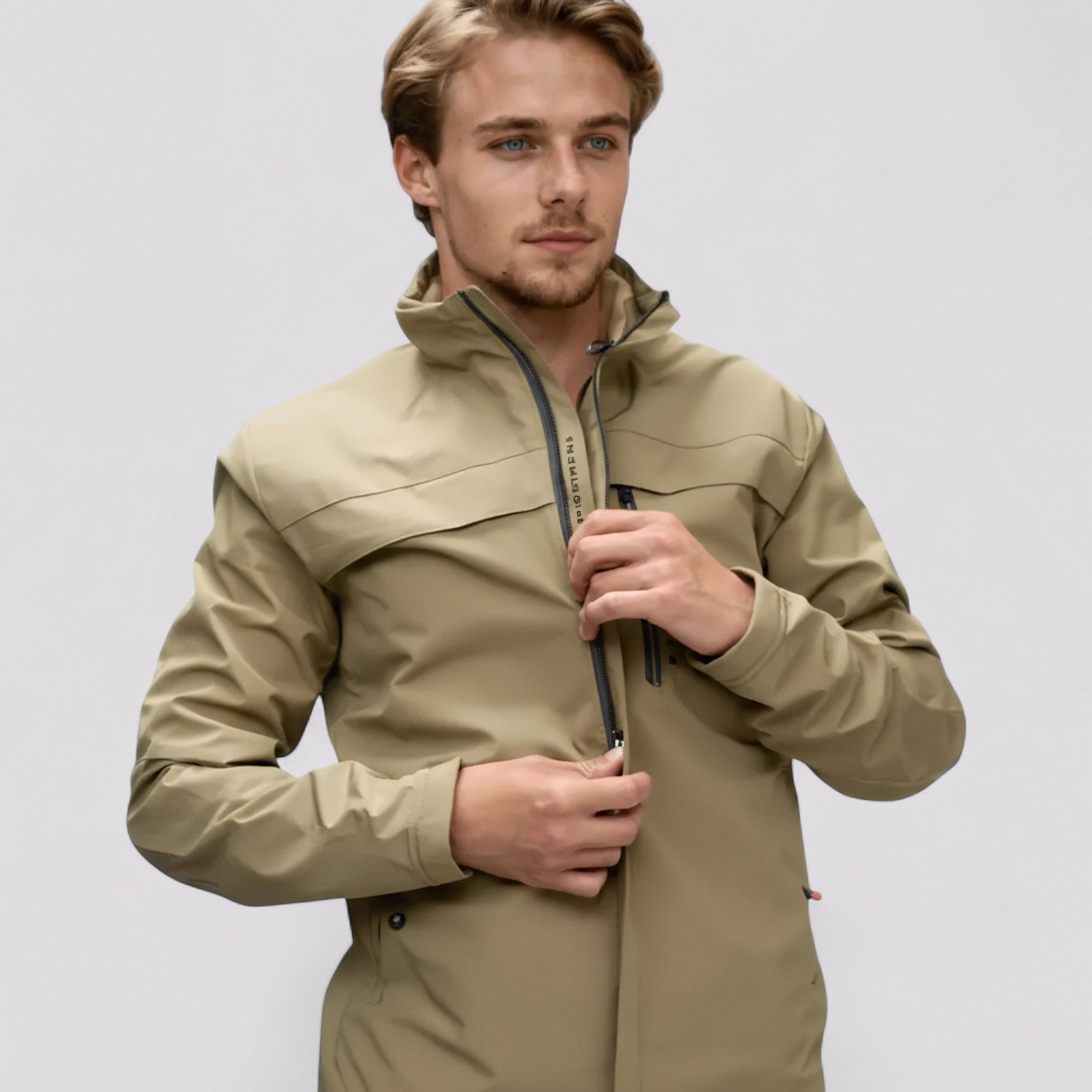 Herre Vinterjakke – Med Hætte og Isolering