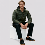 Herre Vinterjakke – Med Hætte og Isolering