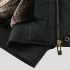 Herre Vinterjakke med Aftagelig Hætte