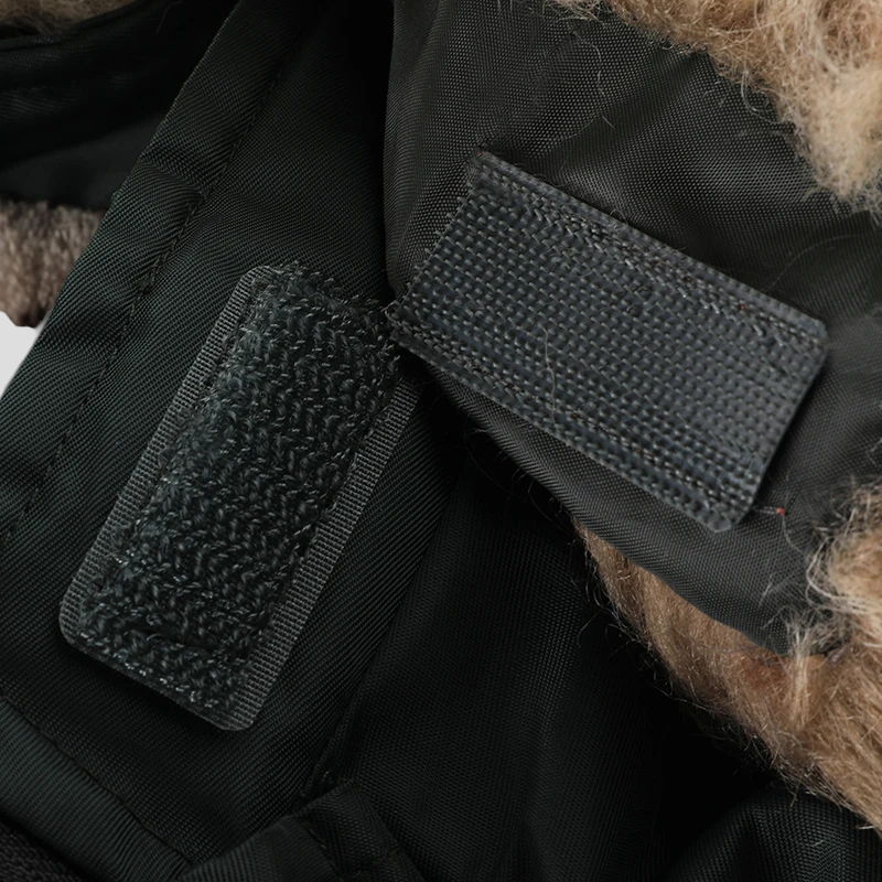 Herre Vinterjakke med Aftagelig Hætte