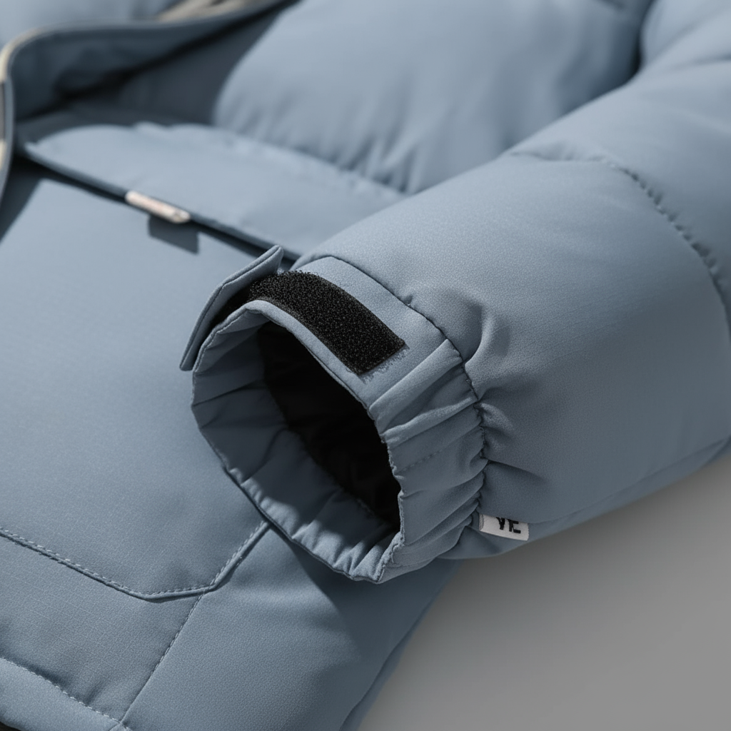 Herre Vinterjakke med Hætte og Lommer