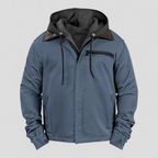 Herrejakke med Hætte – Letvægtsdesign til Forår