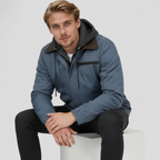 Herrejakke med Hætte – Letvægtsdesign til Forår