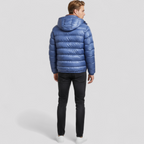 Isoleret Herre Vinterjakke med Hætte