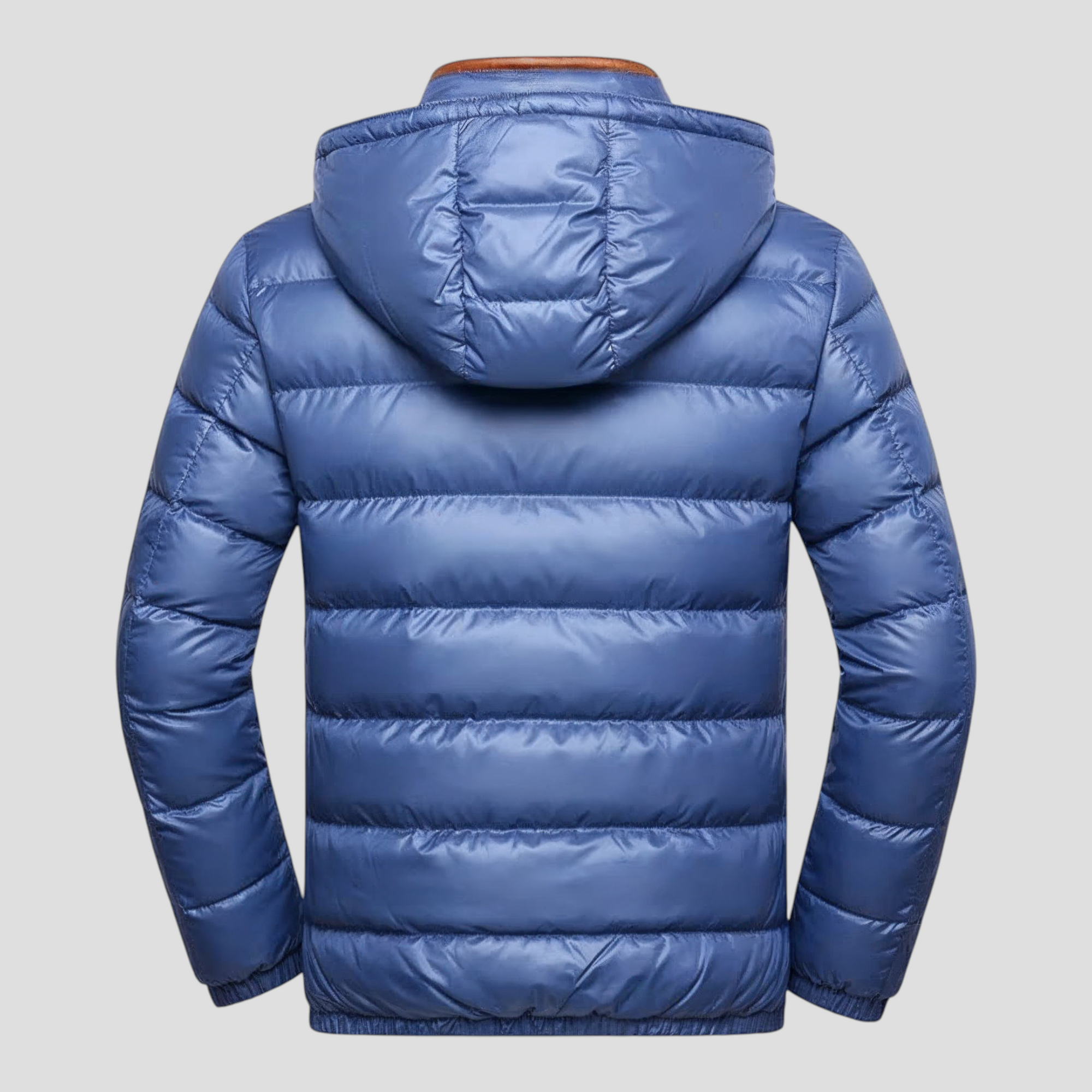 Isoleret Herre Vinterjakke med Hætte