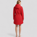 Lang Dame Regnfrakke i Vandafvisende Materiale