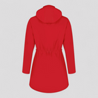 Lang Dame Regnfrakke i Vandafvisende Materiale