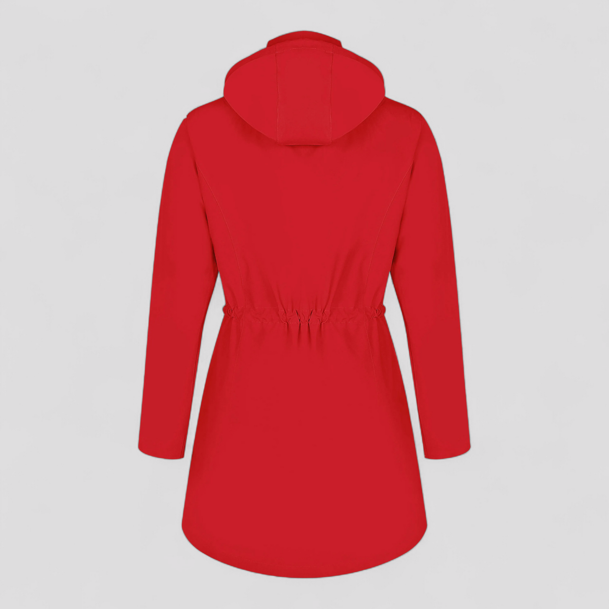 Lang Dame Regnfrakke i Vandafvisende Materiale