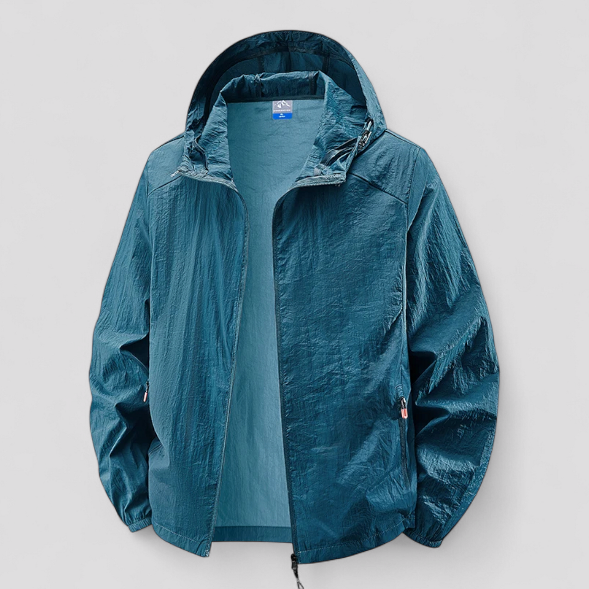 Letvægts Vindjakke til Herrer med UV-Beskyttelse