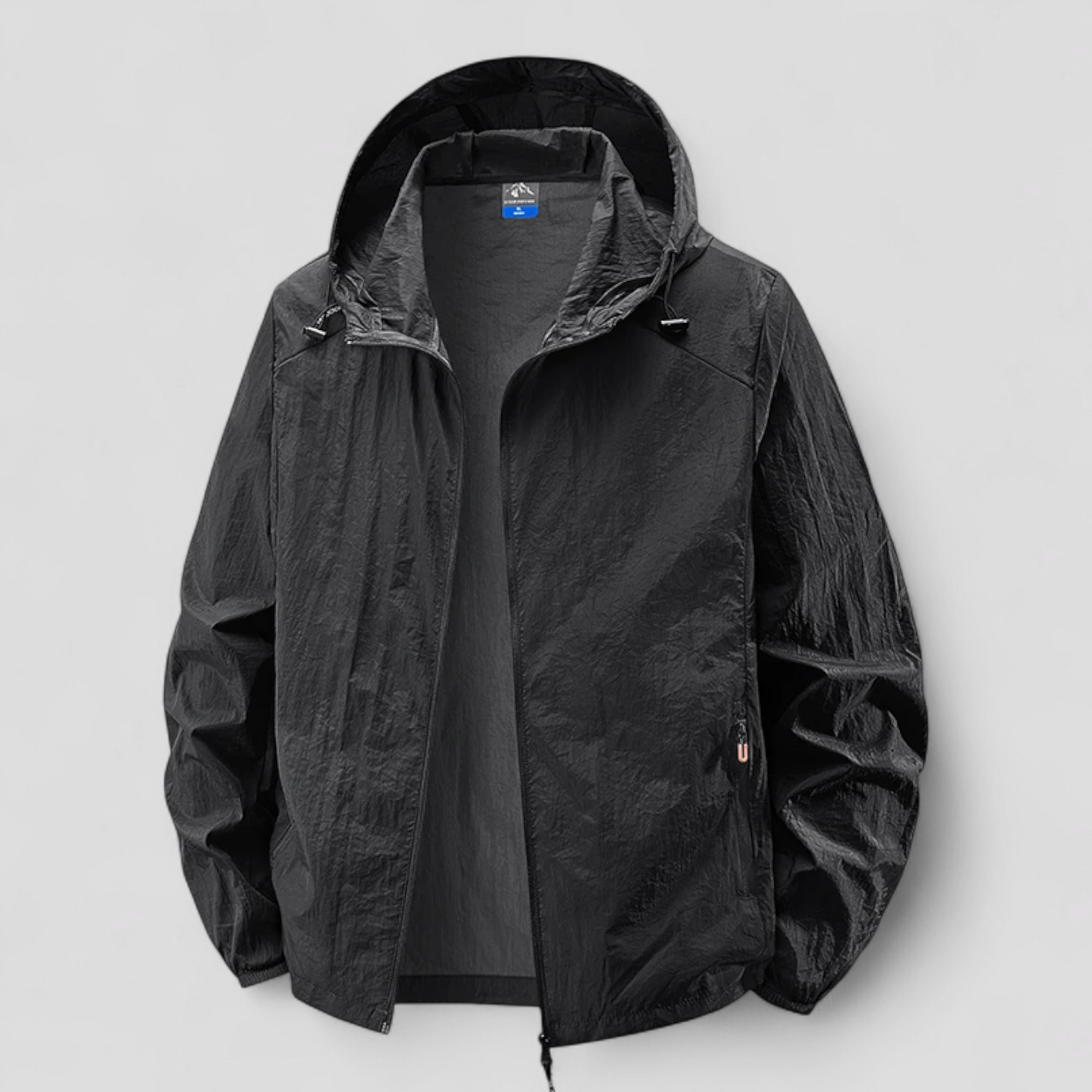 Letvægts Vindjakke til Herrer med UV-Beskyttelse