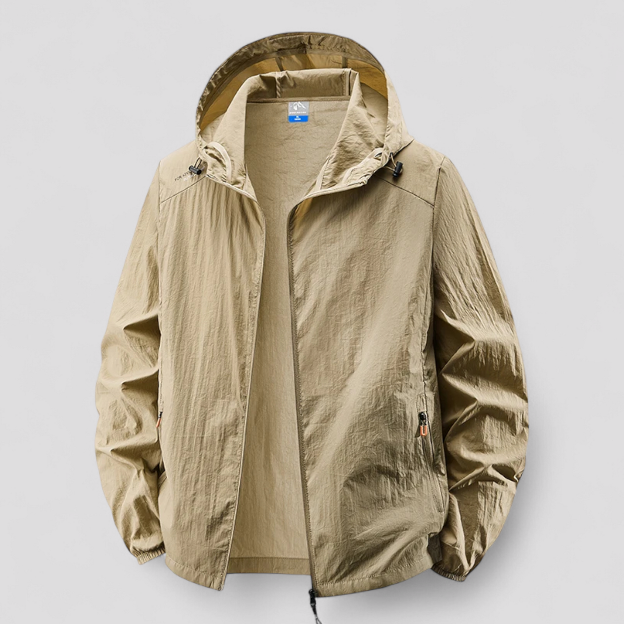 Letvægts Vindjakke til Herrer med UV-Beskyttelse