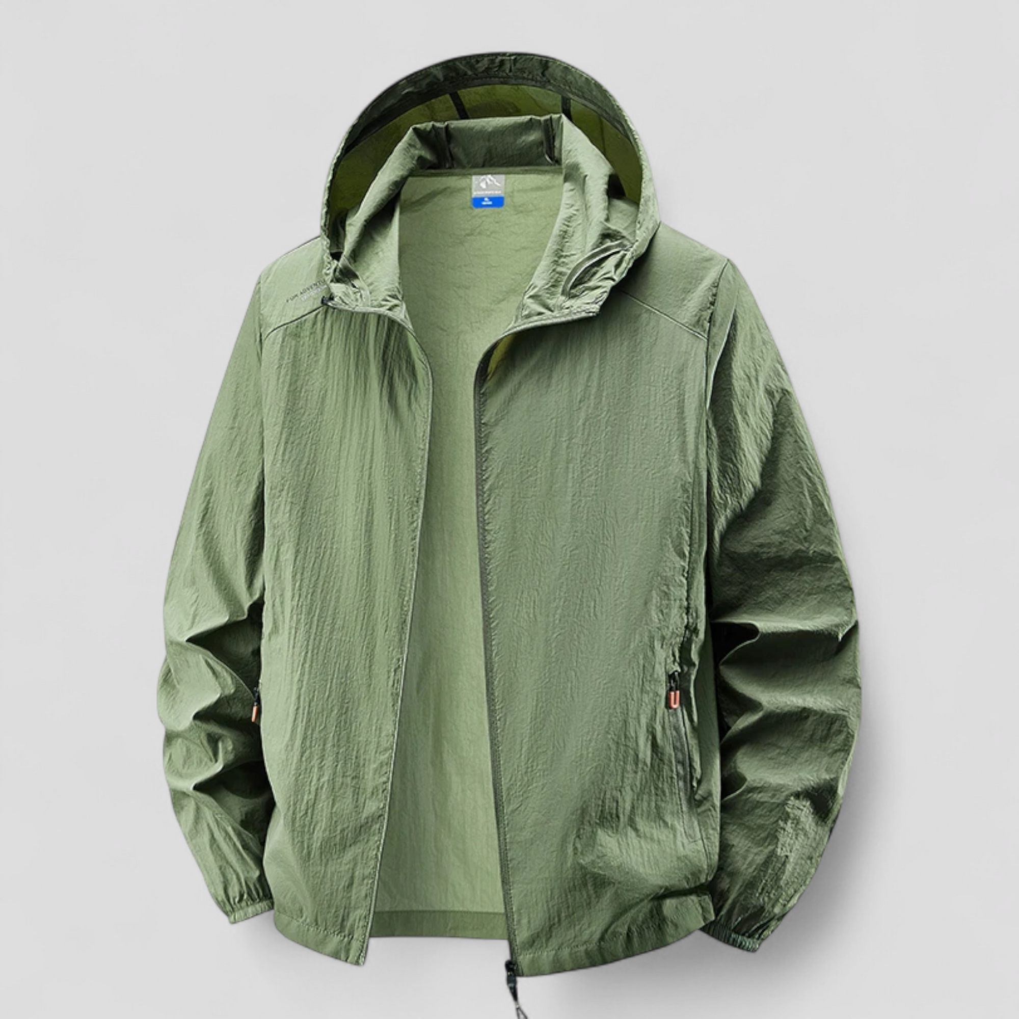 Letvægts Vindjakke til Herrer med UV-Beskyttelse